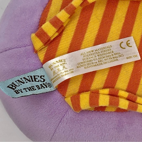 Bunnies by the Bay Weegee Jelly Fish Purple Jellyfish Soft Stuffed Animal Plush - Picture 5 of 6